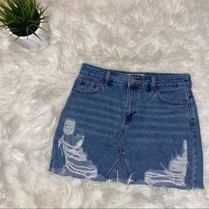 denim skirt from Pacsun